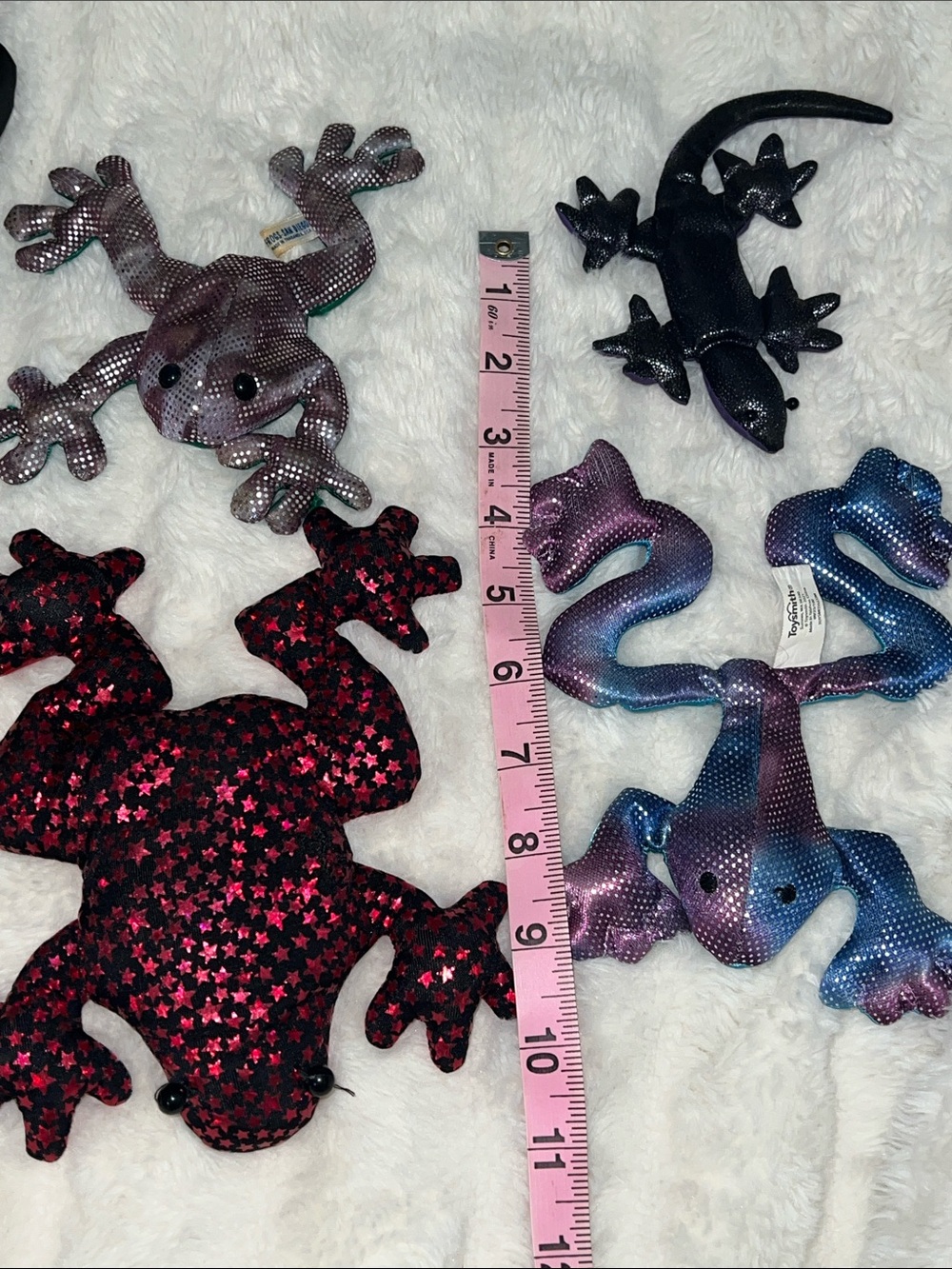 Vintage 90s Sandimals Lot & Toysmith Frog Sand Filled Paperweight Sensory Toys